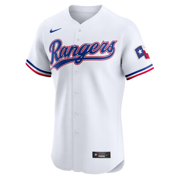 Texas Rangers Nike Home Elite Pick-A-Player Retired Roster Jersey - White - Image 2