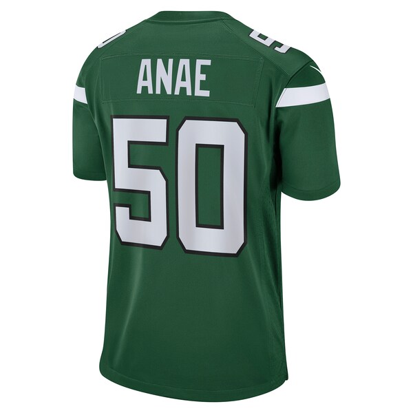 Bradlee Anae New York Jets Nike Game Player Jersey - Gotham Green - Image 3