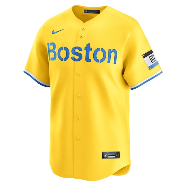 Roman Anthony Boston Red Sox Nike City Connect Limited Jersey?ยจC Gold - Image 2