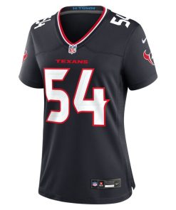 Alternative view of Jarrett Patterson Houston Texans Nike Women's Team Game Jersey -  Navy