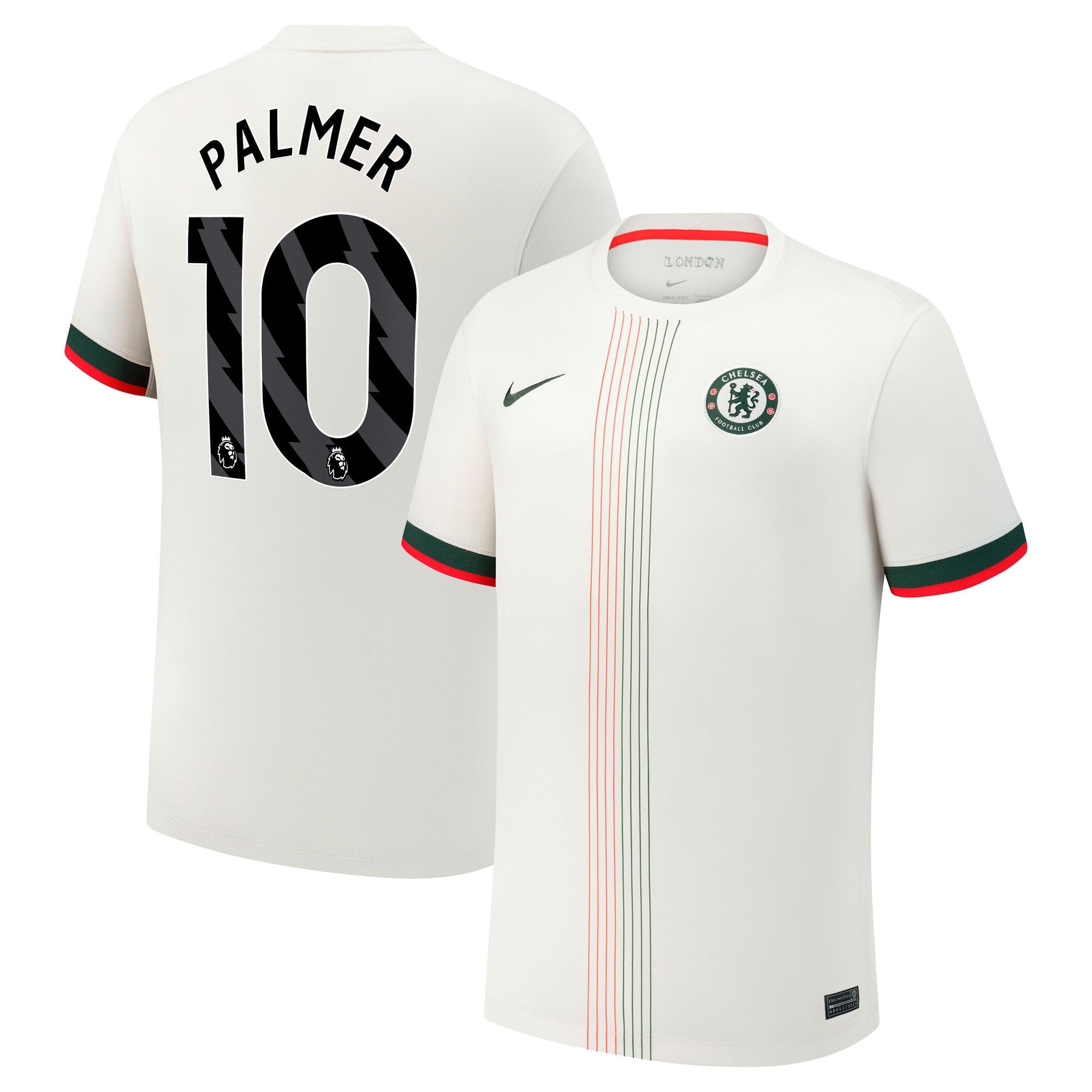 Cole Palmer Chelsea Nike 2025/26 Home Replica Player Jersey - Blue/Cream - Image 6