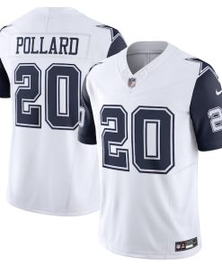 Tony Pollard Dallas Cowboys Nike Vapor F.U.S.E. Limited Jersey - White/Navy