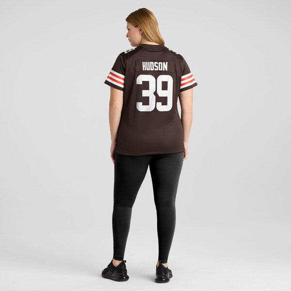 Khaleke Hudson Cleveland Browns Nike Women's Team Game Jersey - Brown - Image 7
