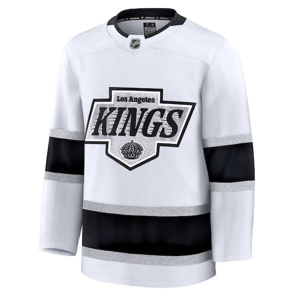 Los Angeles Kings Away Premium Jersey - White/Black - Image 3