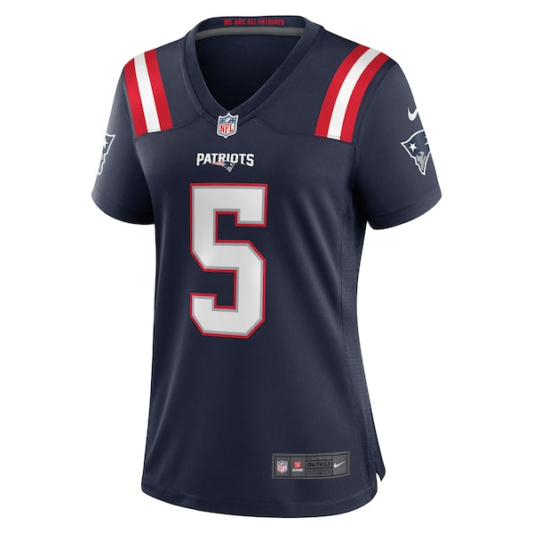 Jalen Reagor New England Patriots Nike Women's Team Game Jersey - Navy - Image 2
