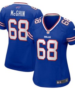 Garrett McGhin Buffalo Bills Nike Women's Team Game Jersey - Royal
