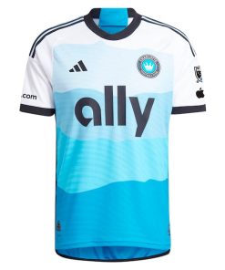Alternative view of Charlotte FC adidas 2024 The Carolina Kit: Explore Authentic Custom Jersey - Blue