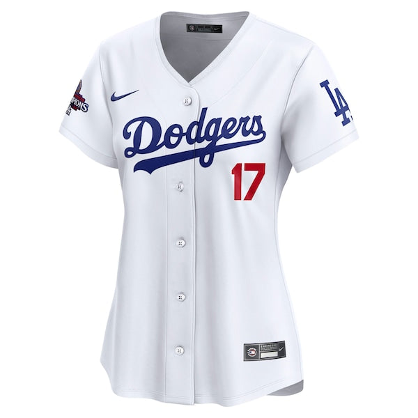 Shohei Ohtani Los Angeles Dodgers Nike Women's 2024 World Series Champions Japanese Characters Limited Player Jersey - White - Image 2