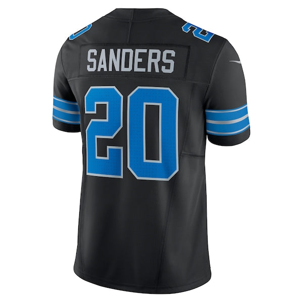 Barry Sanders Detroit Lions Nike 2nd Alternate Vapor F.U.S.E. Limited Jersey - Black - Image 4