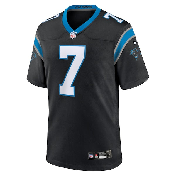 Jadeveon Clowney Carolina Panthers Nike Game Jersey - Black/Blue - Image 3