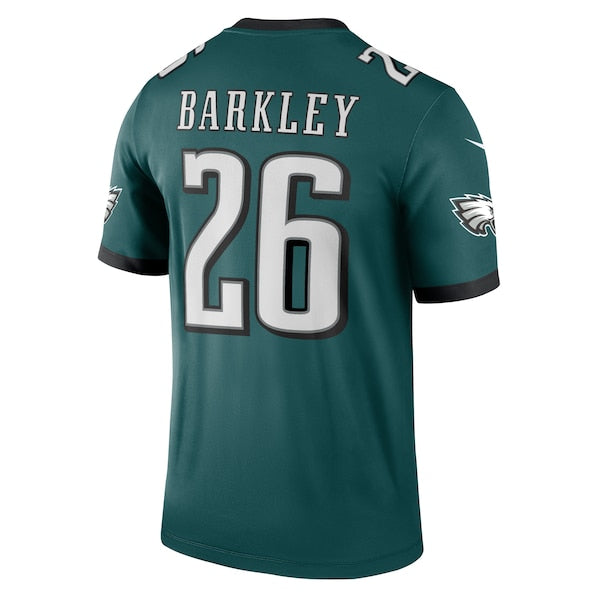 Saquon Barkley Philadelphia Eagles Nike Legend Player Performance Top - Midnight Green/Kelly Green/Black - Image 4