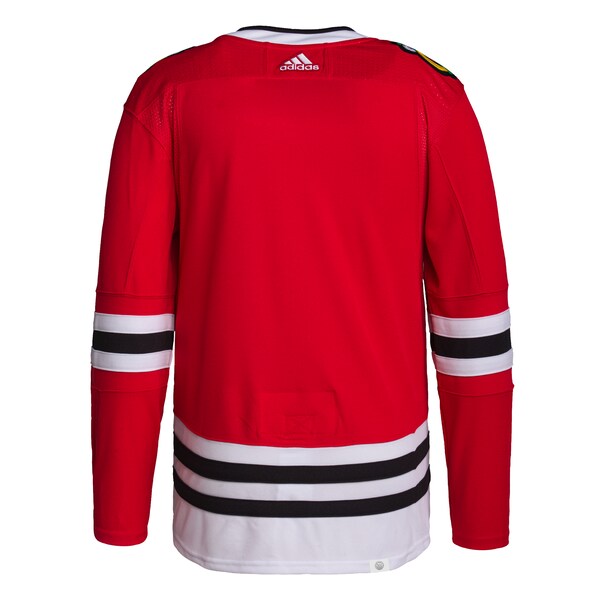 Chicago Blackhawks adidas Men's Home Primegreen Authentic Jersey - Red - Image 3