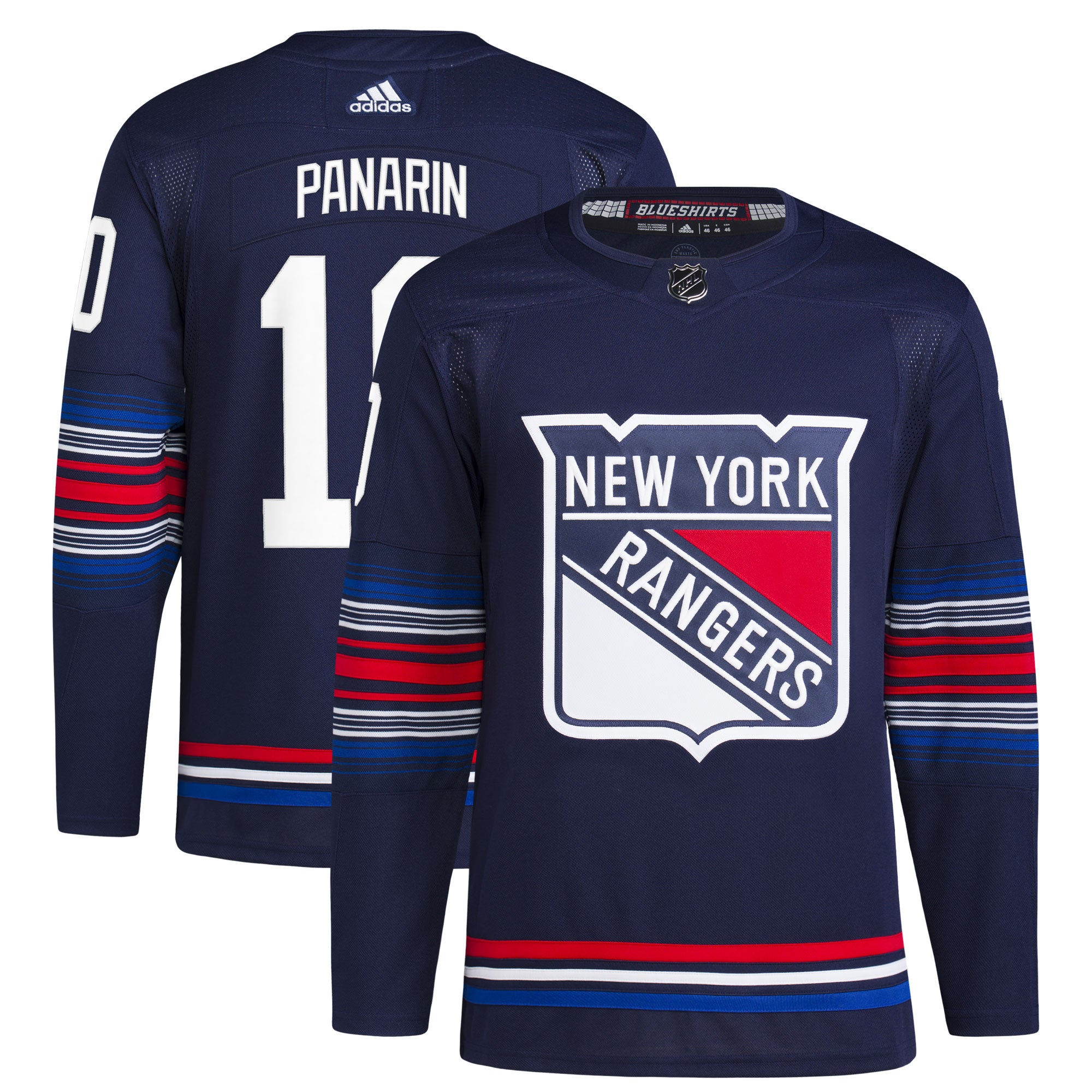 Artemi Panarin New York Rangers adidas Home Primegreen Authentic Player Jersey - Blue/Navy/White - Image 7
