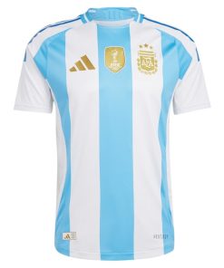 Alternative view of Argentina National Team adidas 2024 Home Authentic Jersey - White