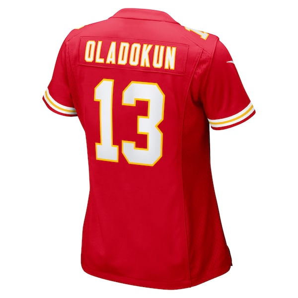 Chris Oladokun Kansas City Chiefs Nike Women's Game Jersey - Red - Image 3