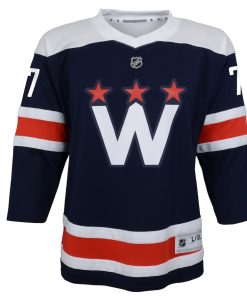 Alternative view of TJ Oshie Washington Capitals Youth 2020/21 Alternate Replica Player Jersey - Navy