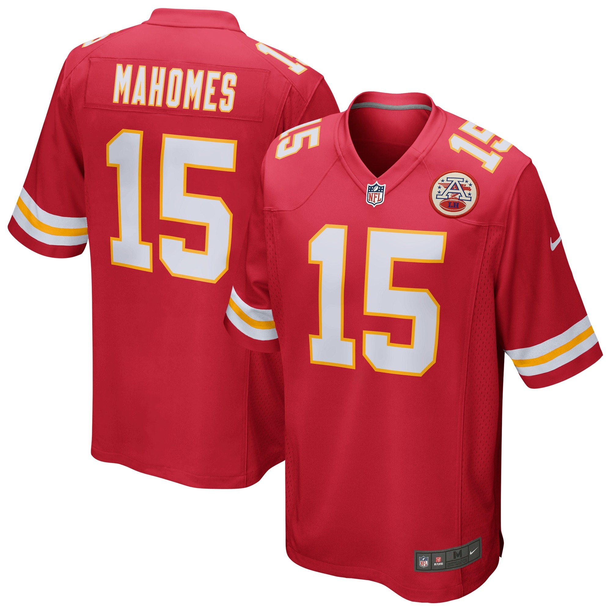 Patrick Mahomes Kansas City Chiefs Nike Game Jersey - White/Red - Image 7