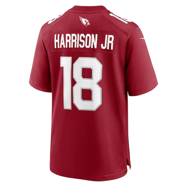 Marvin Harrison Jr. Arizona Cardinals Nike Player Game Jersey - Cardinal - Image 3