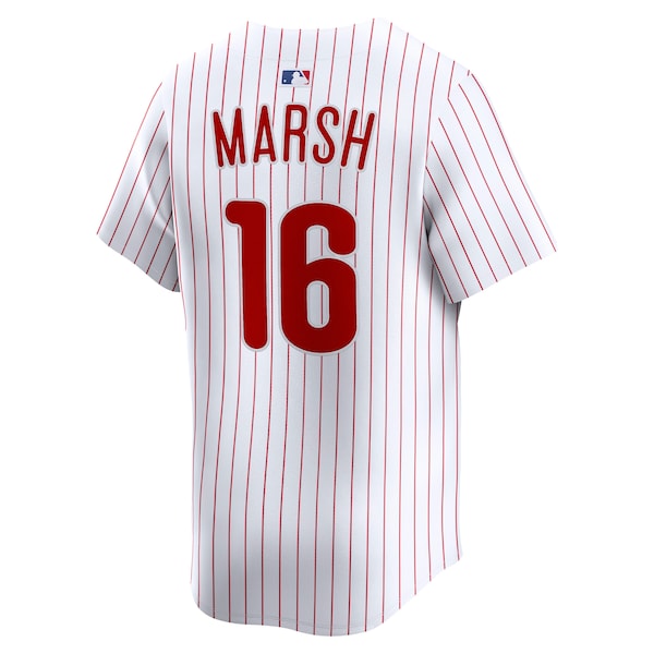 Brandon Marsh Philadelphia Phillies Nike Home Limited Player Jersey - White - Image 3