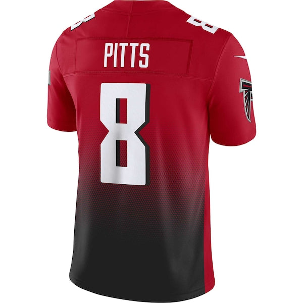 Kyle Pitts Atlanta Falcons Nike Vapor F.U.S.E. Limited Jersey - Red/Black/White - Image 2