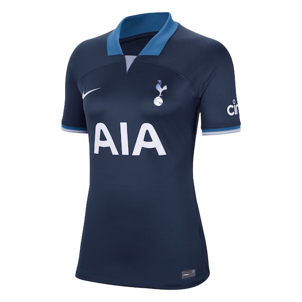 James Maddison Tottenham Hotspur Nike Women's 2023/24 Away Stadium Replica Player Jersey - Navy/Tan/White - Image 8
