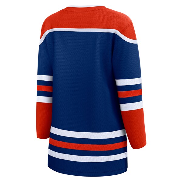Edmonton Oilers Women's Home Breakaway Blank Jersey - Royal - Image 3