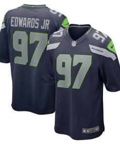 Mario Edwards Jr. Seattle Seahawks Nike  Game Jersey - College Navy