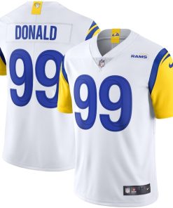 Aaron Donald Los Angeles Rams Nike Alternate Vapor Limited Jersey - White/Royal