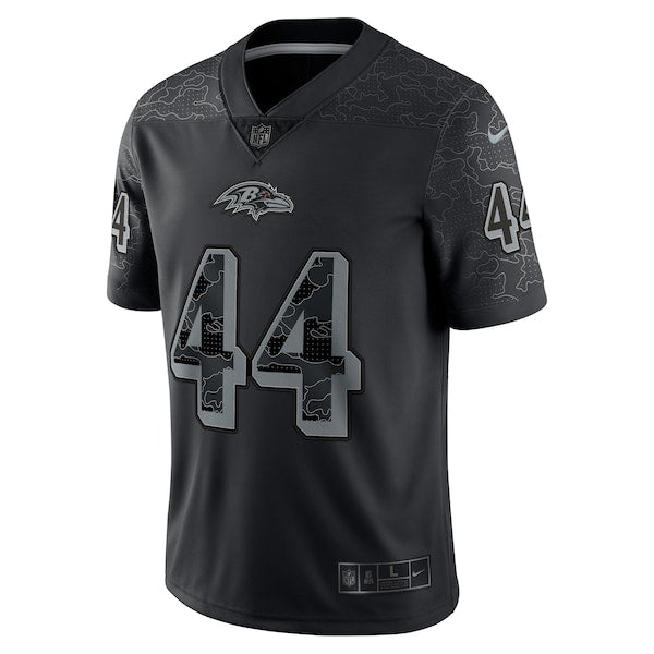 Marlon Humphrey Baltimore Ravens Nike RFLCTV Limited Jersey - Black - Image 6