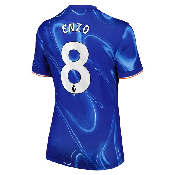Enzo Fern¨¢ndez Chelsea Nike Women's 2024/25 Home Replica Player Jersey - Blue - Image 3