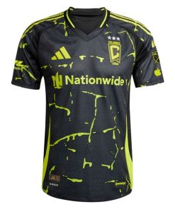 Alternative view of Columbus Crew adidas 2025 The Goosebumps Kit Authentic Custom Jersey - Black