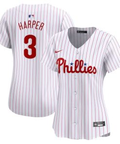 Bryce Harper Philadelphia Phillies Nike Women's Home Limited Player Jersey - White