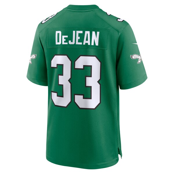 Cooper DeJean Philadelphia Eagles Nike Super Bowl LIX 2nd Alternate Game Jersey - Kelly Green - Image 3