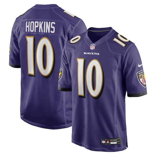 DeAndre Hopkins Baltimore Ravens Nike Team Game Jersey - Purple