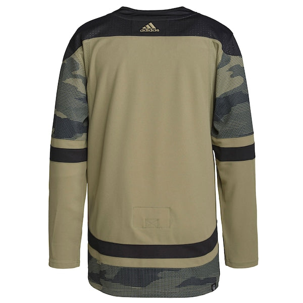 Edmonton Oilers adidas Logo Military Appreciation Team Authentic Practice Jersey - Camo - Image 3