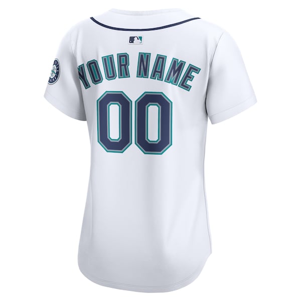 Seattle Mariners Nike Women's Home Limited Jersey - White - Image 3
