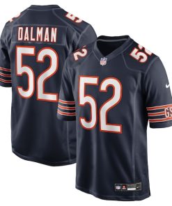 Drew Dalman Chicago Bears Nike Team Game Jersey -  Navy