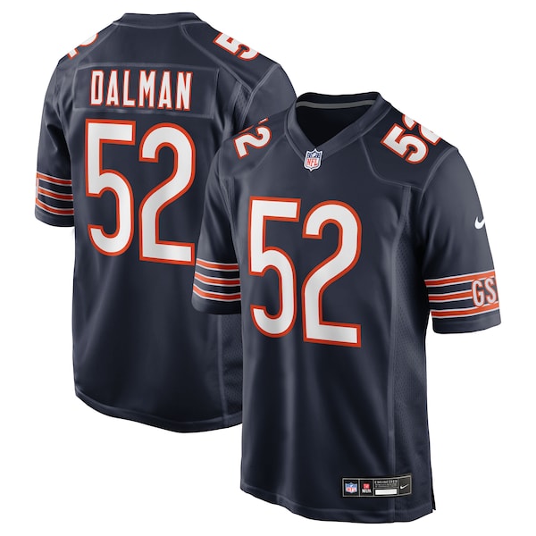 Drew Dalman Chicago Bears Nike Team Game Jersey - Navy