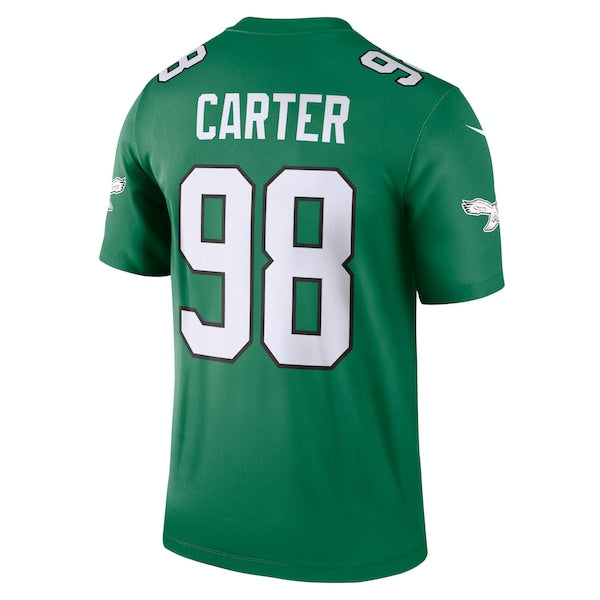 Jalen Carter Philadelphia Eagles Nike Alternate Legend Jersey - Kelly Green - Image 3