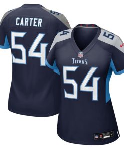 Lorenzo Carter Tennessee Titans Nike Women's Team Game Jersey -  Navy