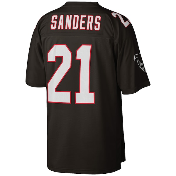 Deion Sanders Atlanta Falcons Big & Tall 1992 Retired Player Replica Jersey - Black - Image 3