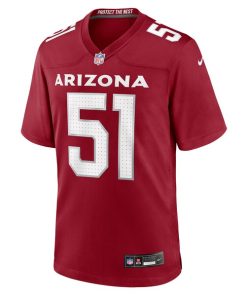 Alternative view of Krys Barnes Arizona Cardinals Nike Team Game Jersey -  Cardinal