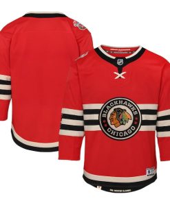 Chicago Blackhawks Preschool 2025 NHL Winter Classic Premier Jersey - Red