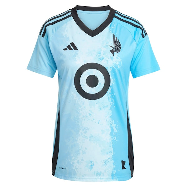 Joseph Rosales Minnesota United FC adidas Women's 2025 CONVERGENCE Replica Player Jersey - Blue - Image 2