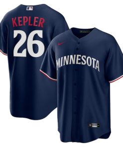 Alternative view of Max Kepler Minnesota Twins Nike Alternate Replica Jersey - Navy/White