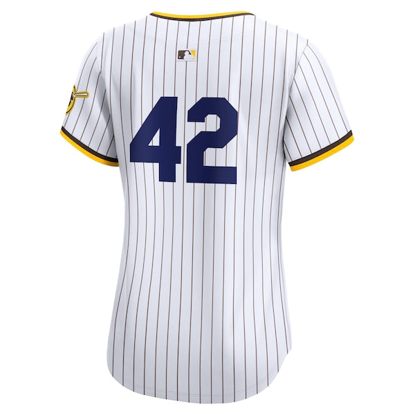 San Diego Padres Nike Women's 2024 Jackie Robinson Day Home Limited Jersey?ยจC White - Image 3