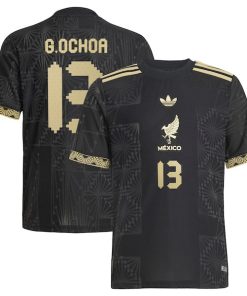 Guillermo Ochoa Mexico National Team adidas Youth 2025 Third Authentic Player Jersey - Black
