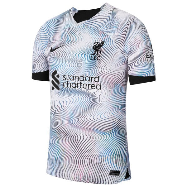 Virgil Van Dijk Liverpool Nike 2022/23 Away Breathe Stadium Replica Player Jersey - White - Image 2