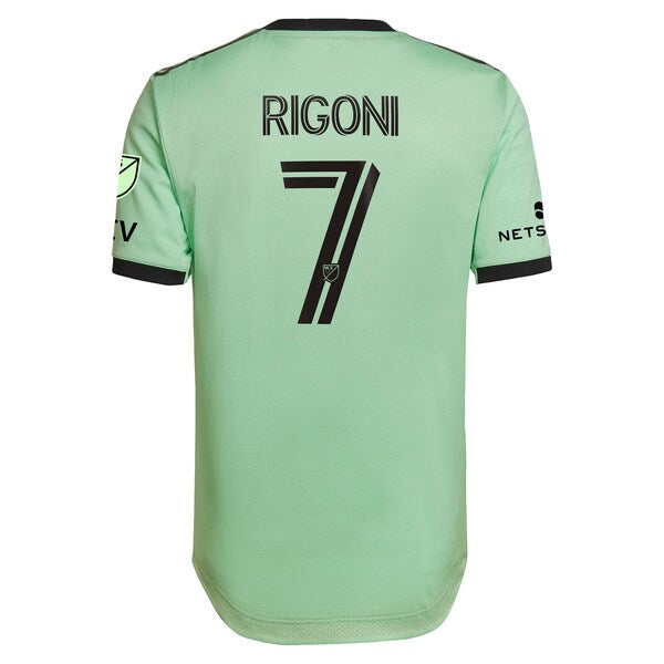 Emiliano Rigoni Austin FC adidas 2024 The Sentimiento Kit Authentic Player Jersey - Mint - Image 3