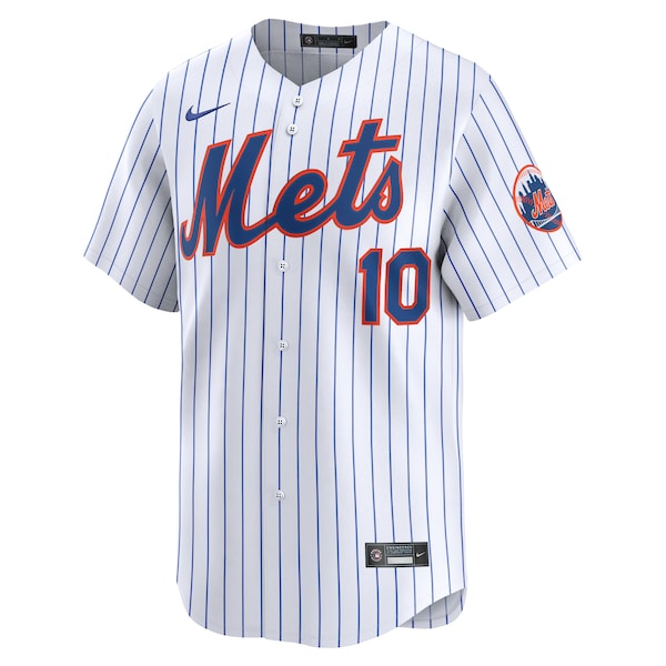 Ronny Mauricio New York Mets Nike Alternate Limited Player Jersey - White - Image 2